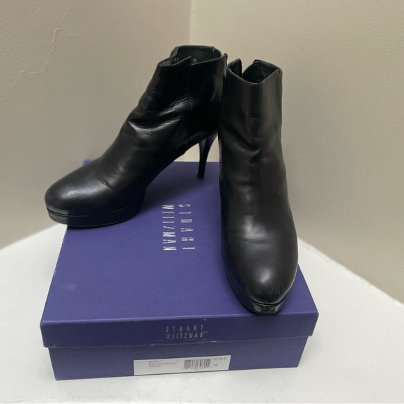 Stuart Weitzman Swell Platform Bootie 10M - Picture 1 of 8